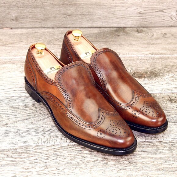 * NIB * $395 Allen Edmonds SAPIENZA Dress Loafer 10.5 B Narrow * add $15 Trees main image 5